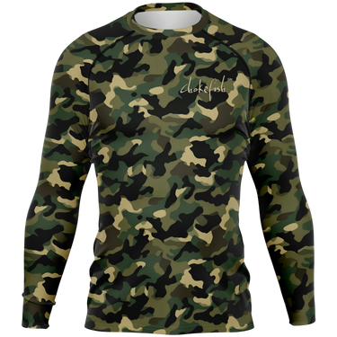 Chokefish™ Long Sleeve Rashguard Camouflage Men's Shirt-002